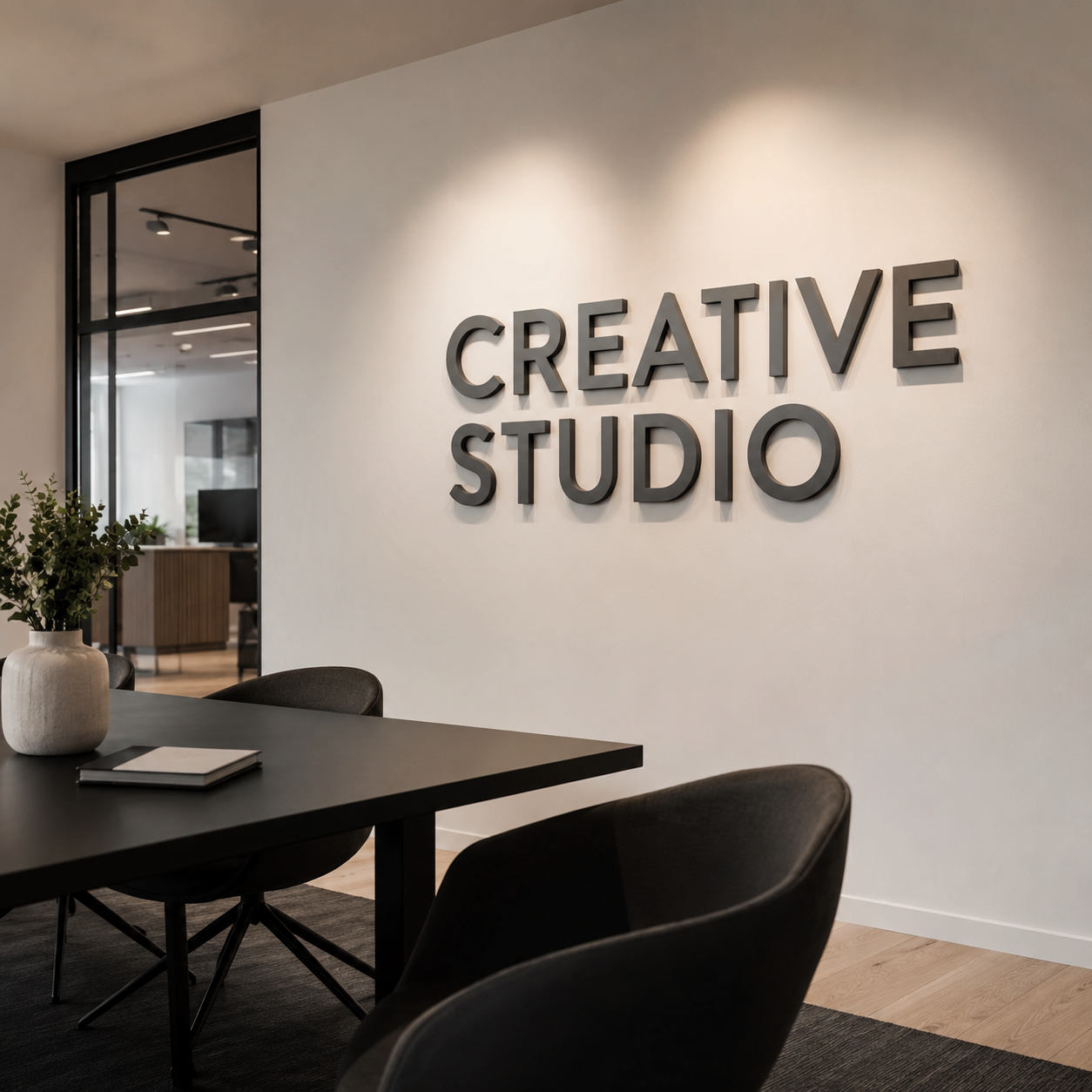 3D Schriftzug Kreativ Studio